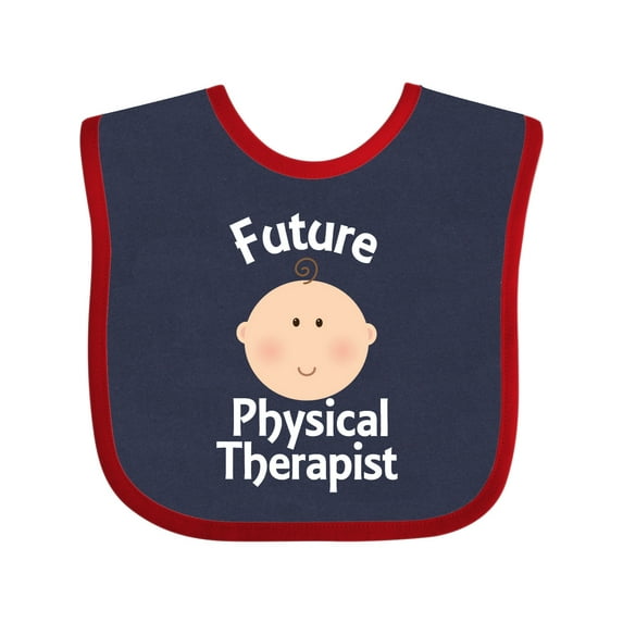Inktastic Future Physical Therapist Occupation Boys or Girls Baby Bib