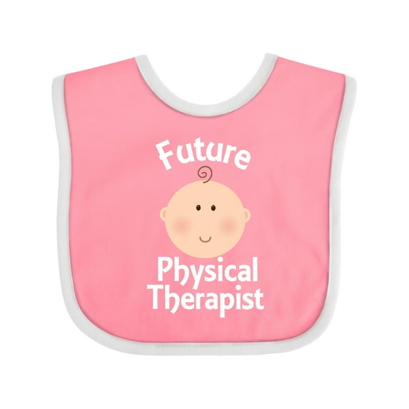 Inktastic Future Physical Therapist Occupation Boys or Girls Baby Bib