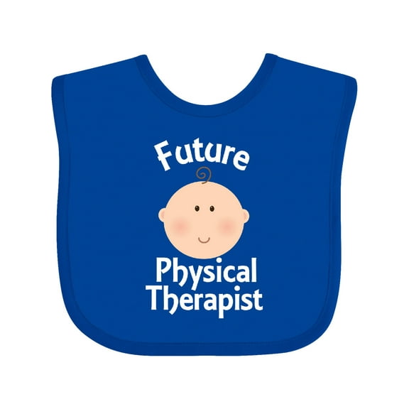 Inktastic Future Physical Therapist Occupation Boys or Girls Baby Bib