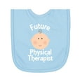 thumbnail image 1 of Inktastic Future Physical Therapist Occupation Newborn Bib, 1 of 3