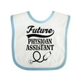 thumbnail image 1 of Inktastic Future Physician Assistant Childs Boys or Girls Baby Bib, 1 of 4