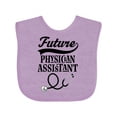 thumbnail image 1 of Inktastic Future Physician Assistant Childs Boys or Girls Baby Bib, 1 of 4