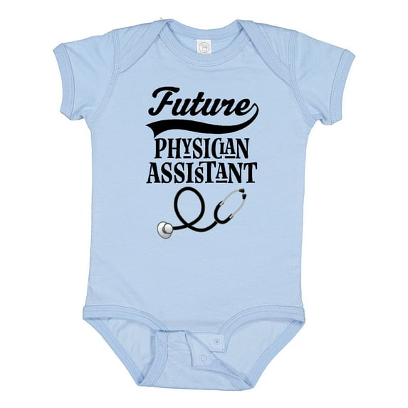 Inktastic Future Physician Assistant Childs Boys or Girls Baby Bodysuit