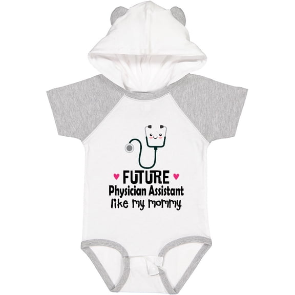 Inktastic Future Physician Assistant Like Mommy Girls Baby Bodysuit