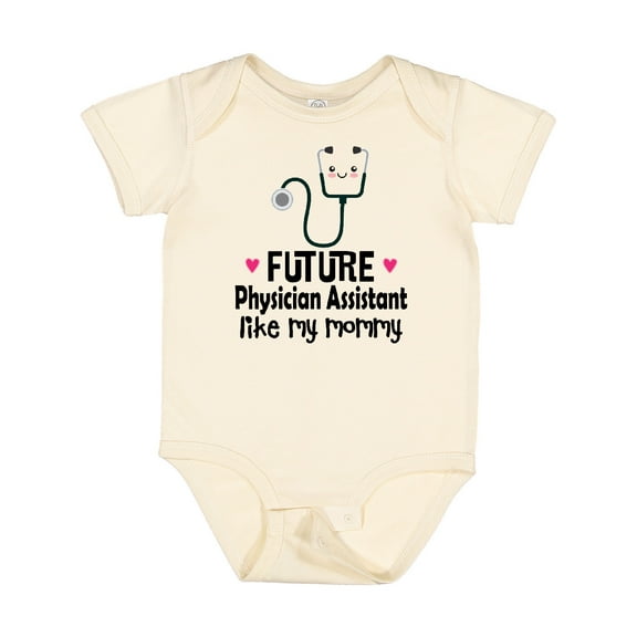 Inktastic Future Physician Assistant Like Mommy Girls Baby Bodysuit