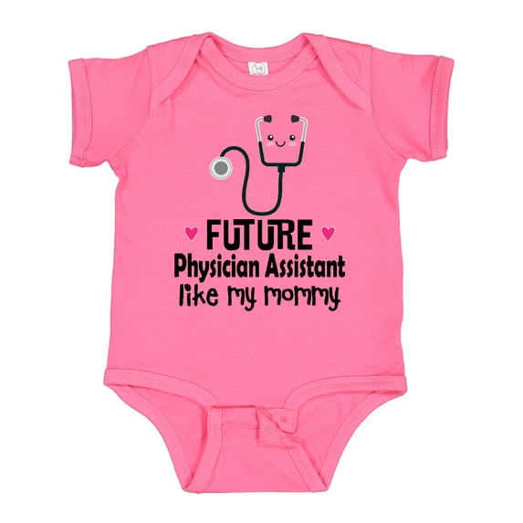 Inktastic Future Physician Assistant Like Mommy Girls Baby Bodysuit