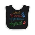 thumbnail image 1 of Inktastic Future Physicist Science Boys or Girls Baby Bib, 1 of 4