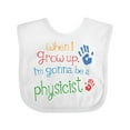 thumbnail image 1 of Inktastic Future Physicist Science Boys or Girls Baby Bib, 1 of 4