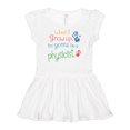 thumbnail image 1 of Inktastic Future Physicist Science Gift Girls Baby Dress, 1 of 5