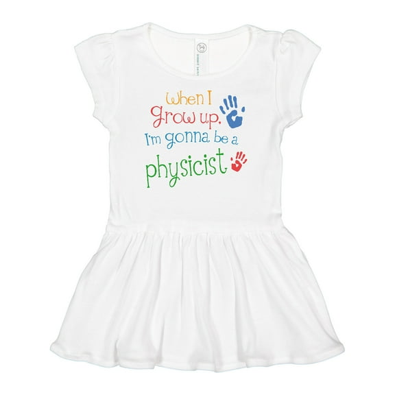 Inktastic Future Physicist Science Gift Girls Baby Dress