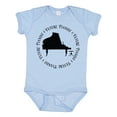 thumbnail image 1 of Inktastic Future Piano Player Boys or Girls Baby Bodysuit, 1 of 5