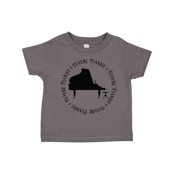 Inktastic Future Piano Player Boys or Girls Toddler T-Shirt