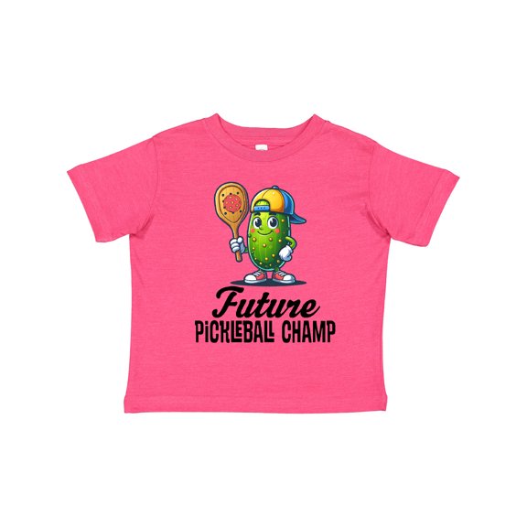 Inktastic Future Pickleball Champ Boys or Girls Toddler T-Shirt
