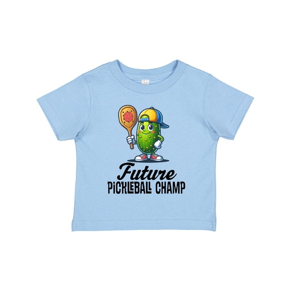 Inktastic Future Pickleball Champ Boys or Girls Toddler T-Shirt