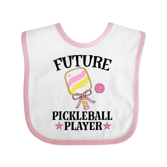 Inktastic Future Pickleball Player Girls Girls Baby Bib