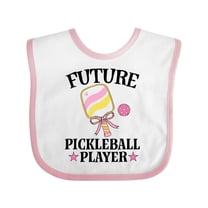Inktastic Future Pickleball Player Girls Girls Baby Bib