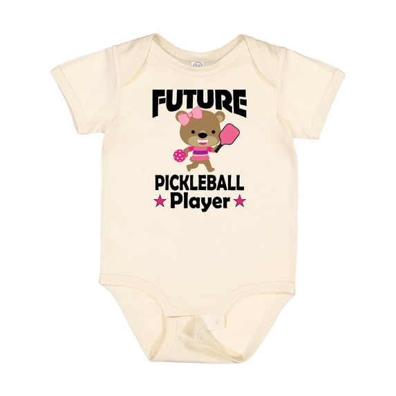 Inktastic Future Pickleball Player Girls Girls Baby Bodysuit