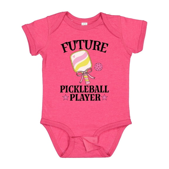 Inktastic Future Pickleball Player Girls Girls Baby Bodysuit