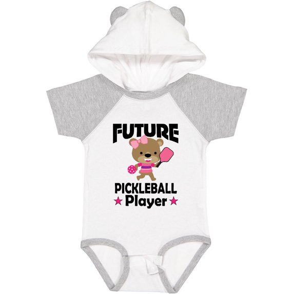 Inktastic Future Pickleball Player Girls Girls Baby Bodysuit