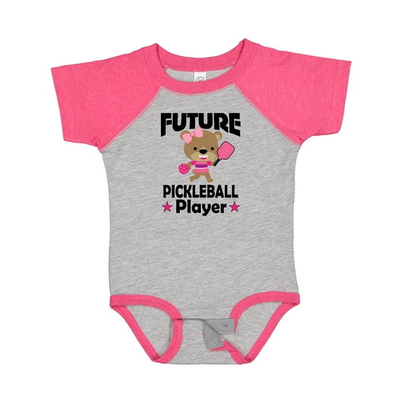 Inktastic Future Pickleball Player Girls Girls Baby Bodysuit