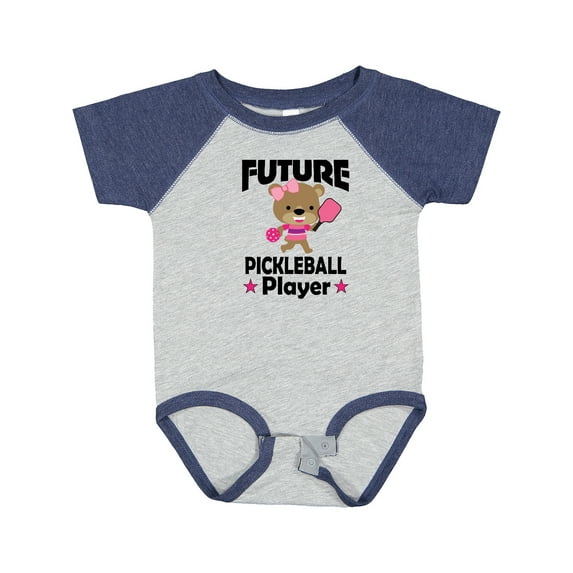 Inktastic Future Pickleball Player Girls Girls Baby Bodysuit