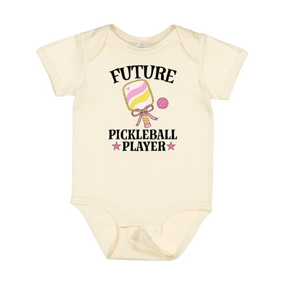 Inktastic Future Pickleball Player Girls Girls Baby Bodysuit