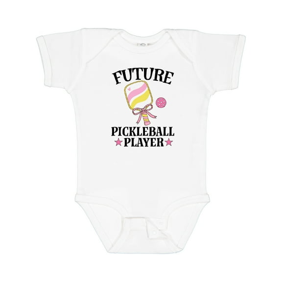 Inktastic Future Pickleball Player Girls Girls Baby Bodysuit