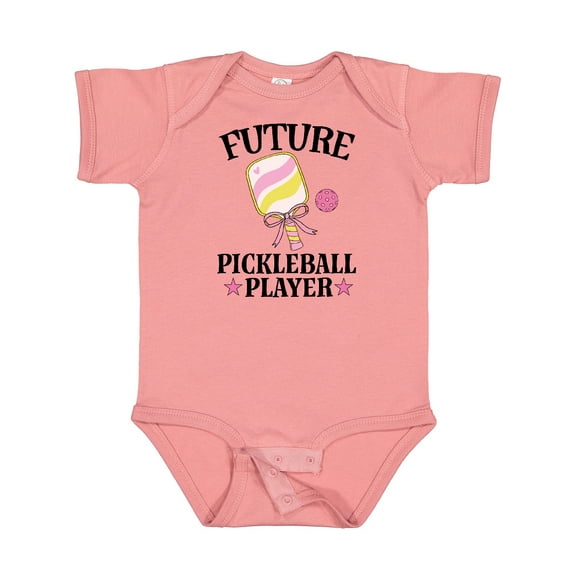 Inktastic Future Pickleball Player Girls Girls Baby Bodysuit