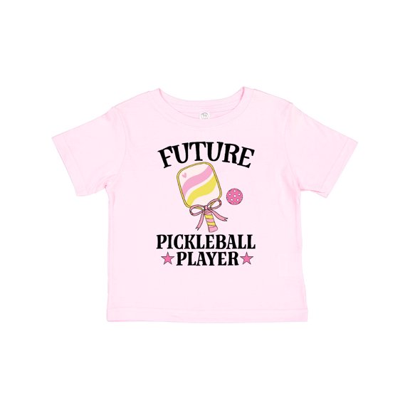 Inktastic Future Pickleball Player Girls Girls Toddler T-Shirt