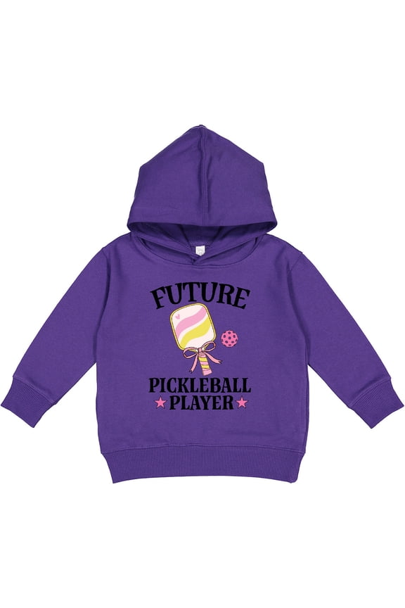 Future Pickleball Player Girls Toddler Hoodie