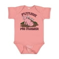 thumbnail image 1 of Inktastic Future Pig Farmer with Cute Pig Family Boys or Girls Baby Bodysuit, 1 of 5