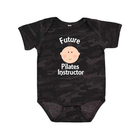 Inktastic Future Pilates Instructor Occupation Boys or Girls Baby Bodysuit