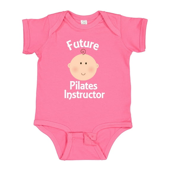 Inktastic Future Pilates Instructor Occupation Boys or Girls Baby Bodysuit