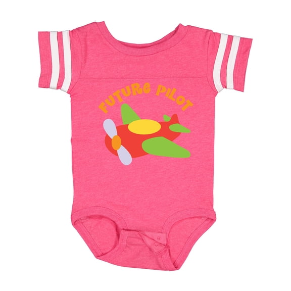 Inktastic Future Pilot Airplane Boys or Girls Baby Bodysuit