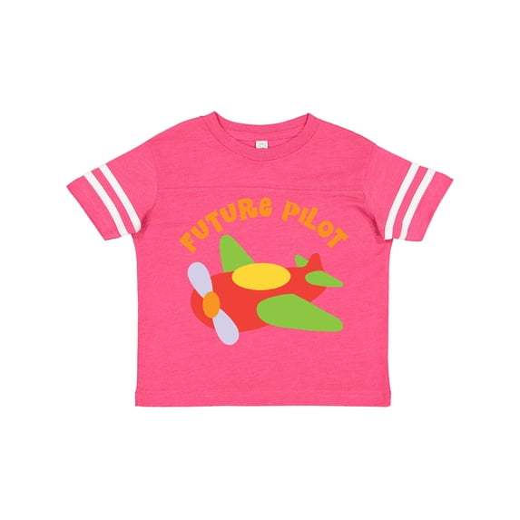 Inktastic Future Pilot Airplane Boys or Girls Toddler T-Shirt