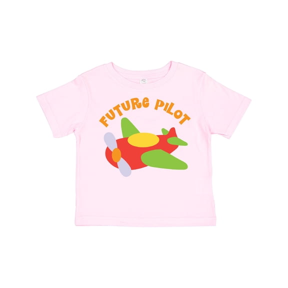 Inktastic Future Pilot Airplane Boys or Girls Toddler T-Shirt