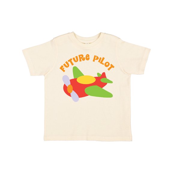 Inktastic Future Pilot Airplane Boys or Girls Toddler T-Shirt