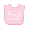 thumbnail image 1 of Inktastic Future Pilot Airplane Doodle Plane Boys or Girls Baby Bib, 1 of 4