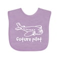 thumbnail image 1 of Inktastic Future Pilot Airplane Doodle Plane Boys or Girls Baby Bib, 1 of 4