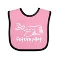 thumbnail image 1 of Inktastic Future Pilot Airplane Doodle Plane Boys or Girls Baby Bib, 1 of 4