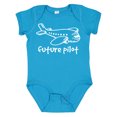 thumbnail image 1 of Inktastic Future Pilot Airplane Doodle Plane Boys or Girls Baby Bodysuit, 1 of 5