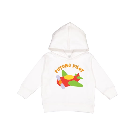 Inktastic Future Pilot Airplane Toddler Hoodie