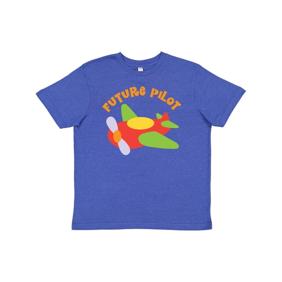 Inktastic Future Pilot Airplane Youth T-Shirt