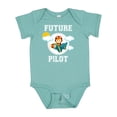 thumbnail image 1 of Inktastic Future Pilot Airplane for Boys Boys Baby Bodysuit, 1 of 5