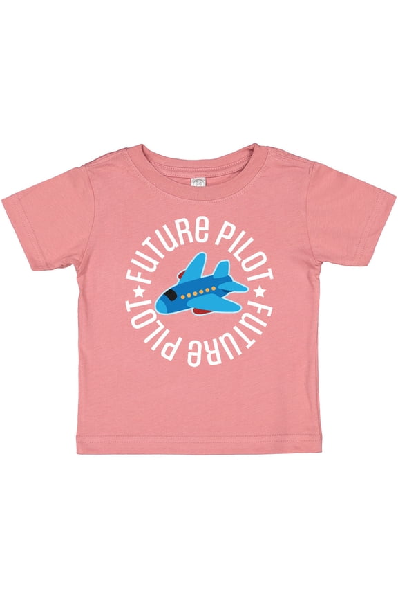 Future Pilot Boys Airplane Flying Boys Baby T-Shirt