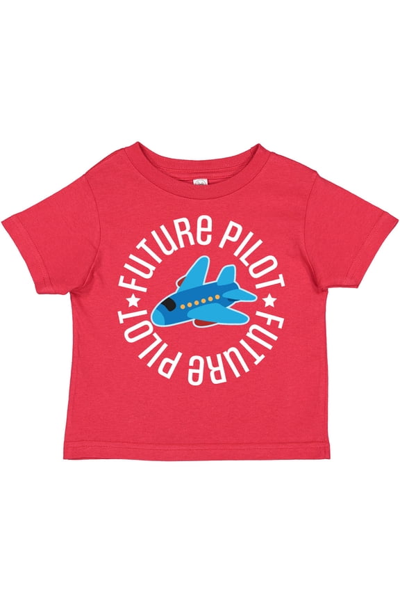 Future Pilot Boys Airplane Flying Boys Toddler T-Shirt