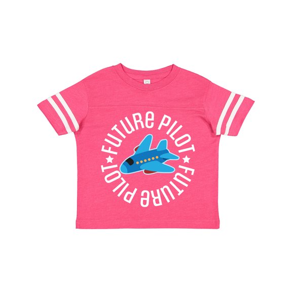 Inktastic Future Pilot Boys Airplane Flying Boys Toddler T-Shirt