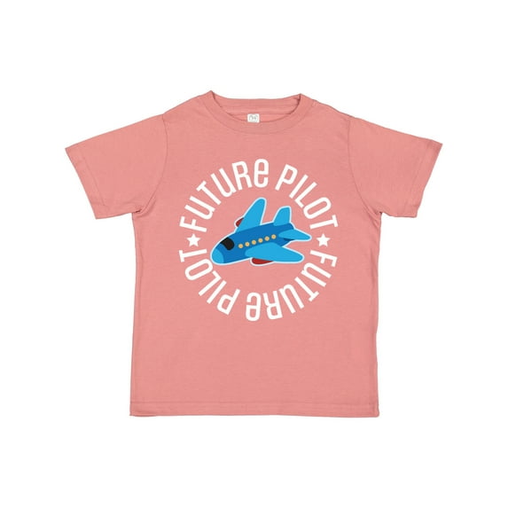 Inktastic Future Pilot Boys Airplane Flying Boys Toddler T-Shirt