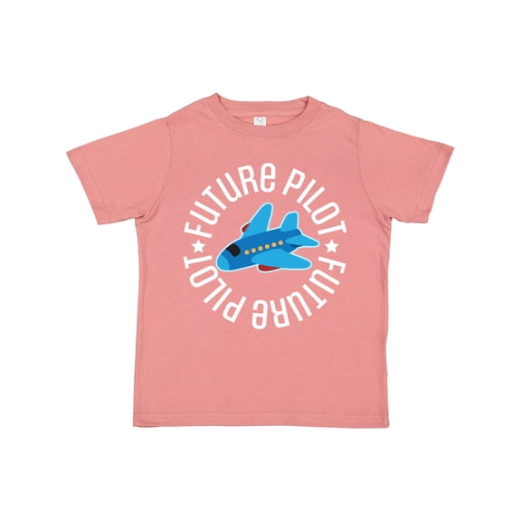 Inktastic Future Pilot Boys Airplane Flying Boys Toddler T-Shirt