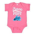 thumbnail image 1 of Inktastic Future Pilot Childs Airplane Flying Boys or Girls Baby Bodysuit, 1 of 5